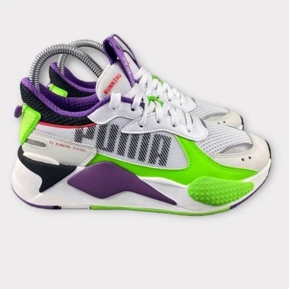 PUMA RS-X BOLD Fluorescent Jr Kids Youth Sneakers Size 5.5‎ C Multicolor Lace Up